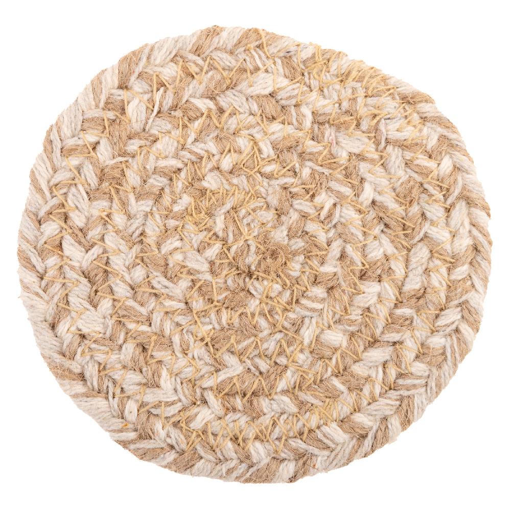 Karma Gifts Set Of 4 Marina Round Woven Coasters