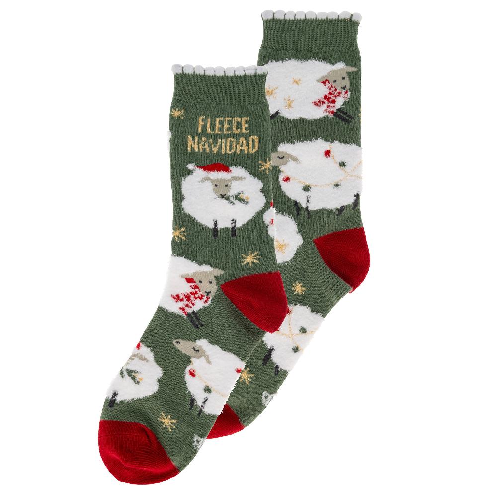 karma gifts Sheep Holiday Socks