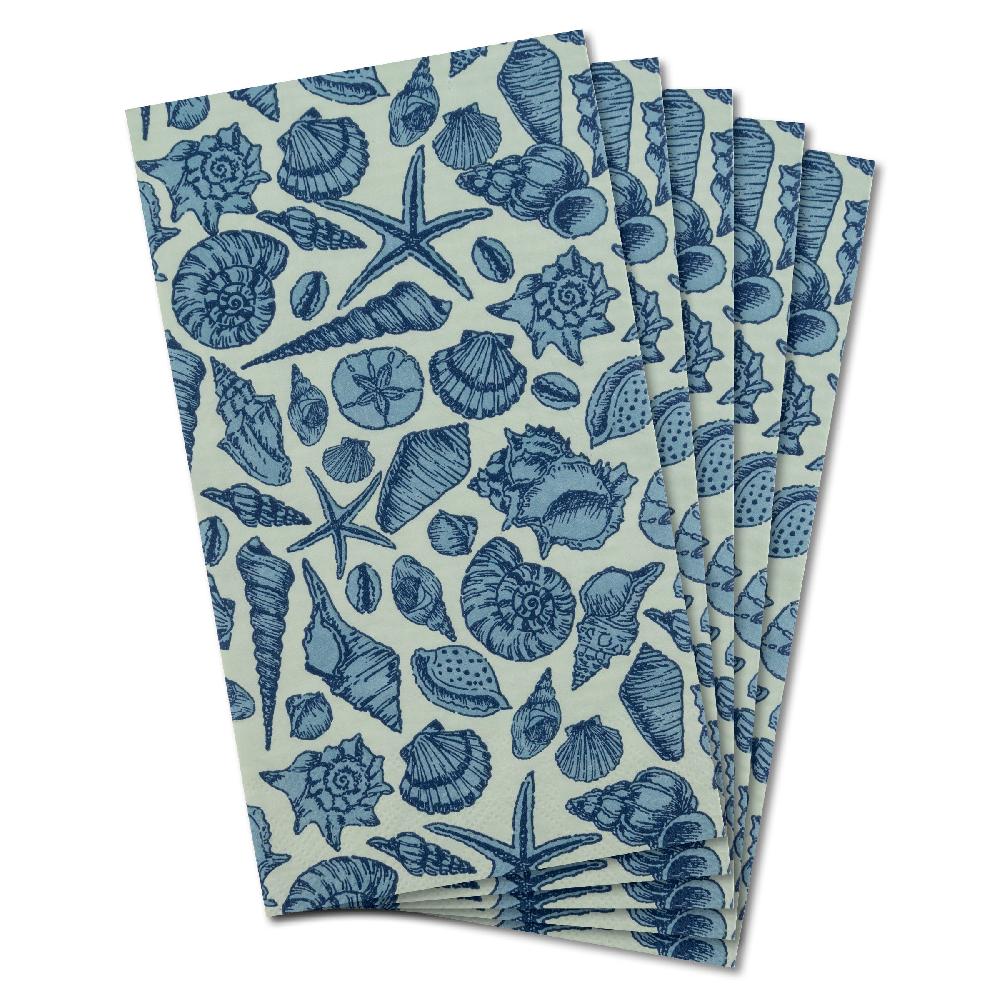 karma gifts Shells Guest Towel Paper Napkins