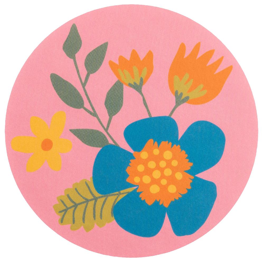 Karma Gifts Shelly Floral Pulp Paper Coasters