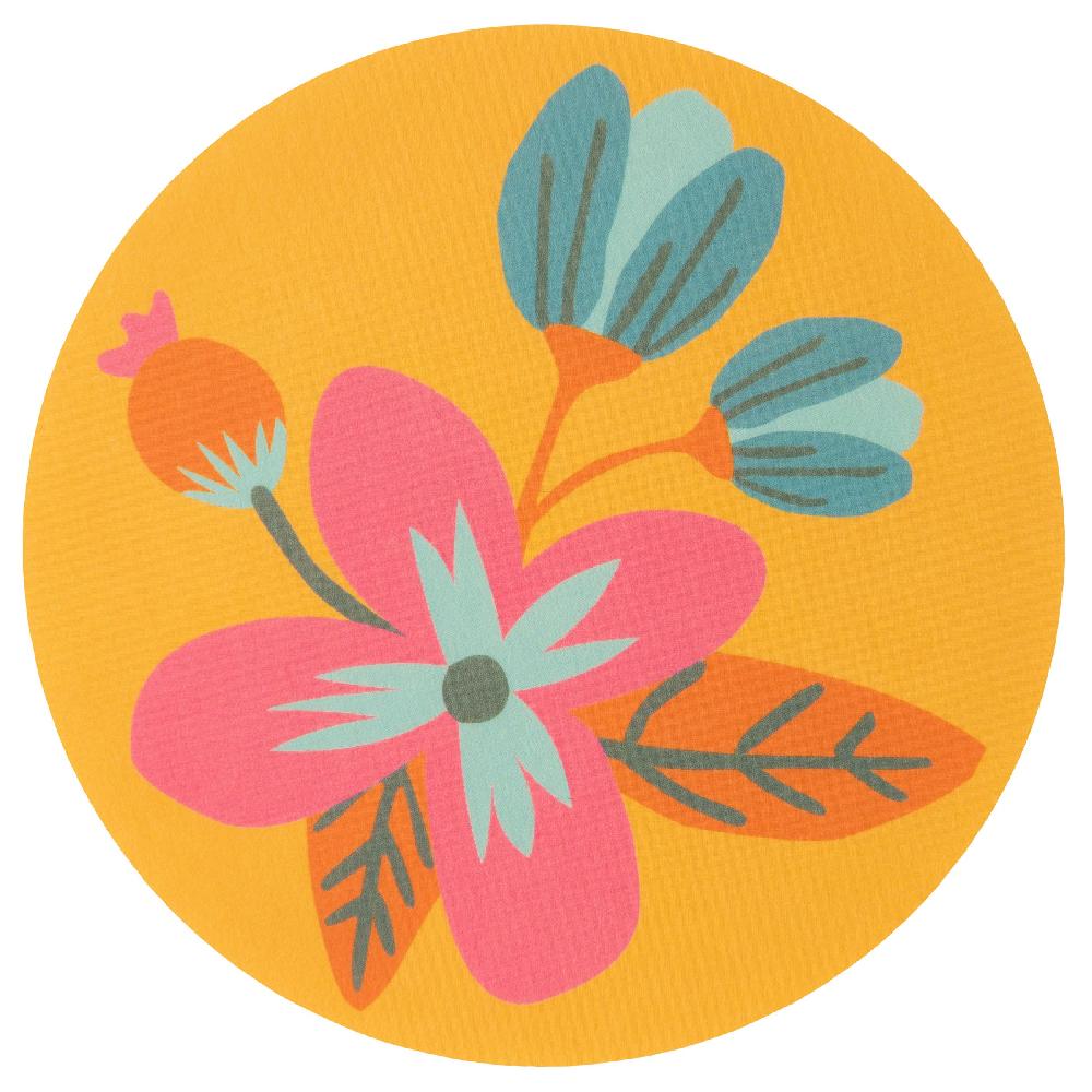 Karma Gifts Shelly Floral Pulp Paper Coasters