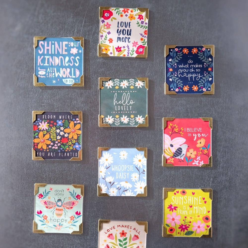 Karma Gifts Shine Kindness Framed Magnets