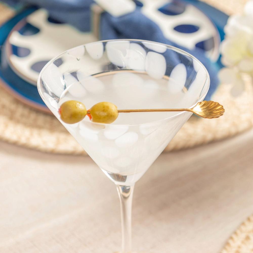 Karma Gifts Silver Seashell Cocktail Picks