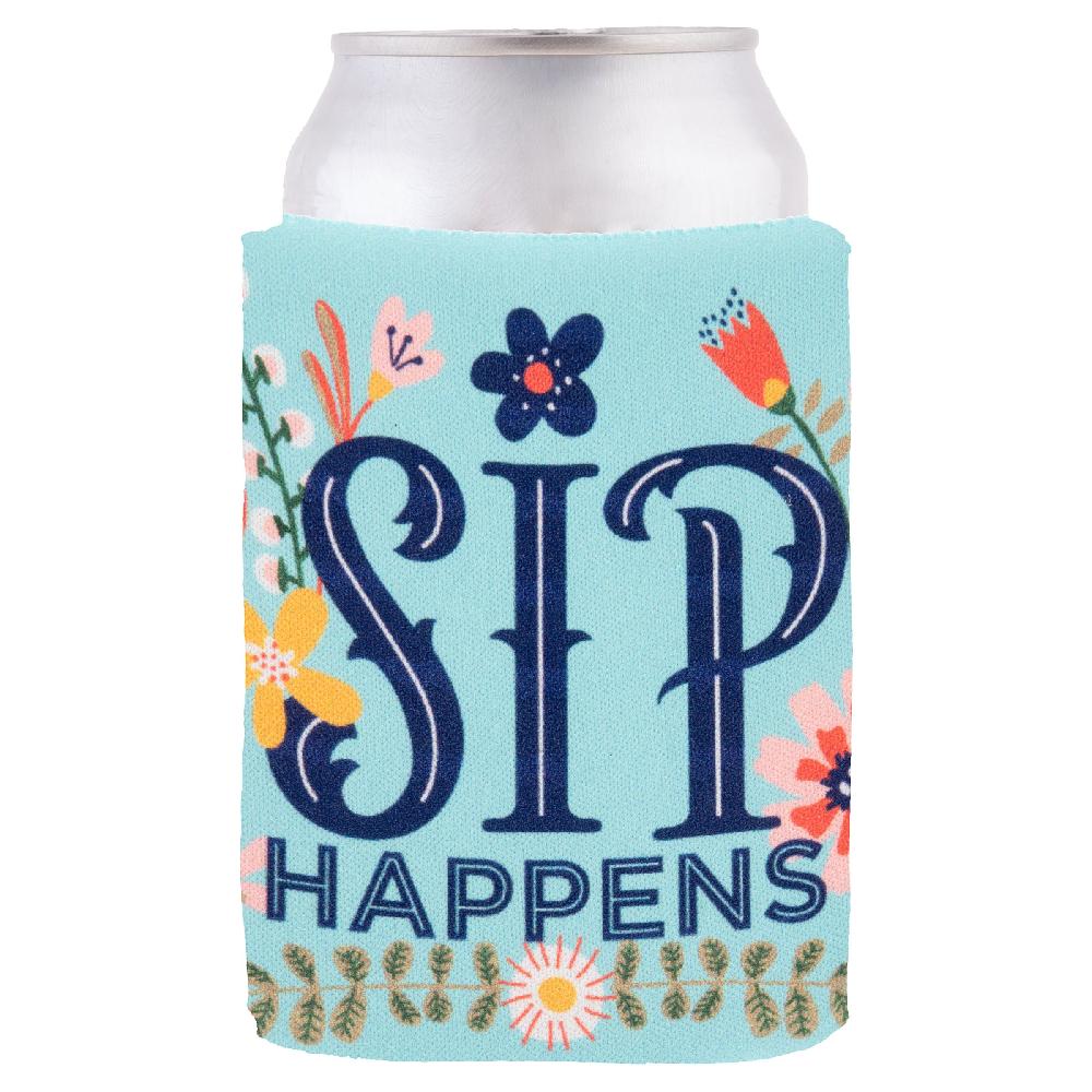 karma gifts Sip Happens Can Coolers