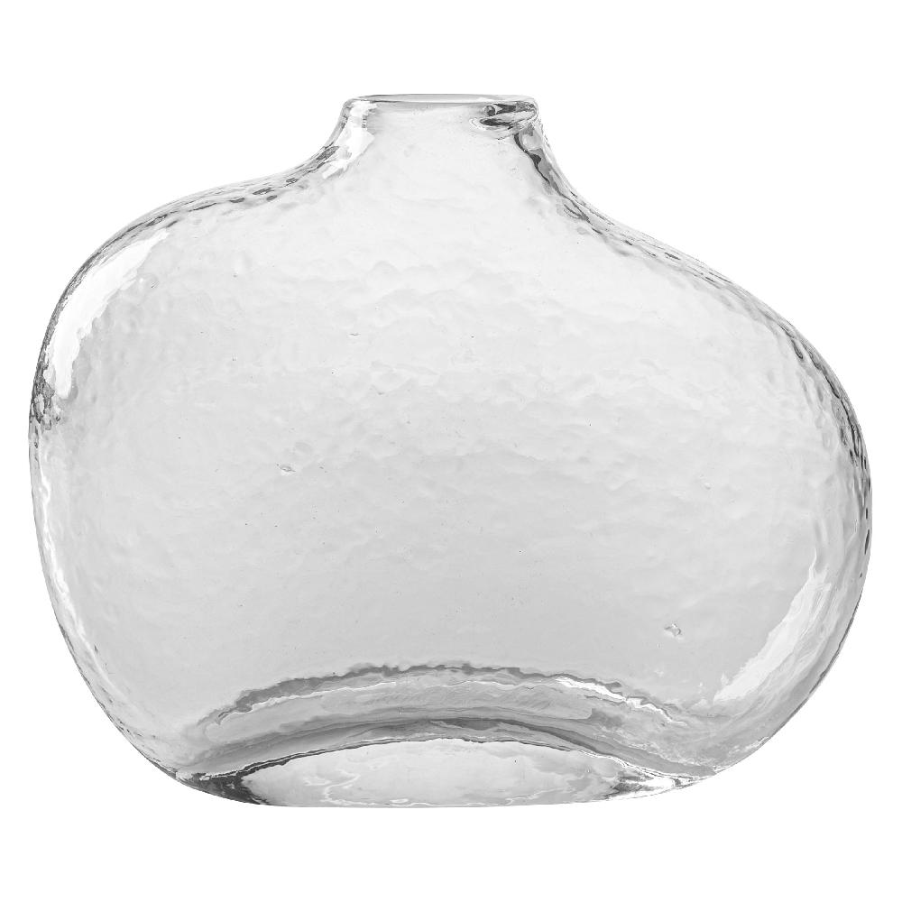 karma gifts Small Clear Organic Shape Vase