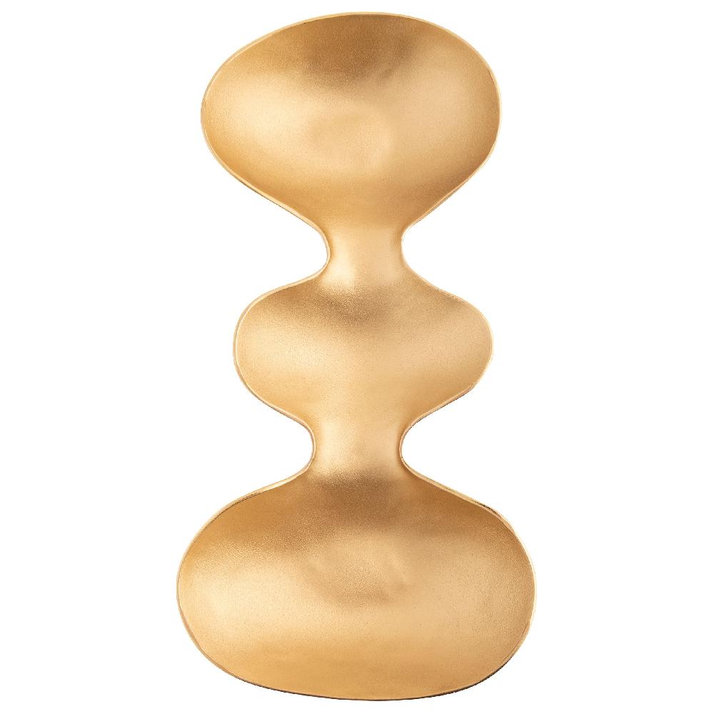 karma gifts Small Gold Curvy Organic Trays
