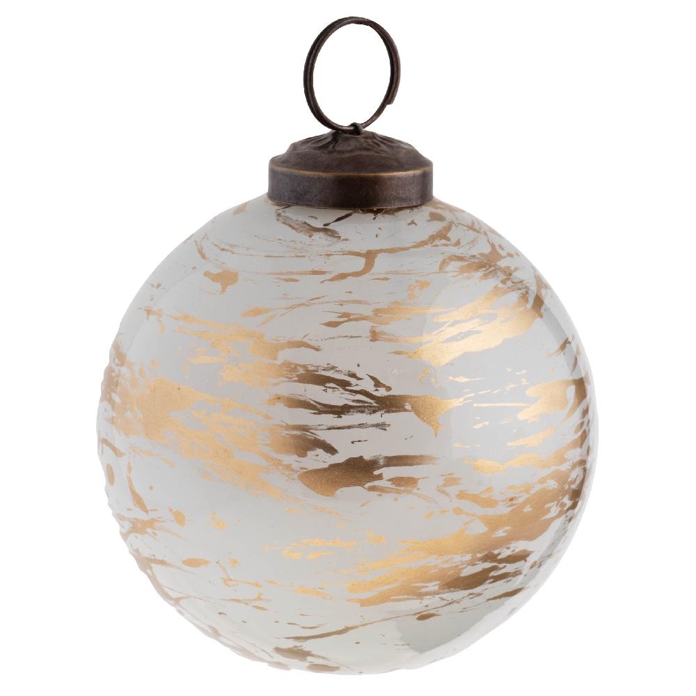 karma gifts Small Gold Splatter Ornament