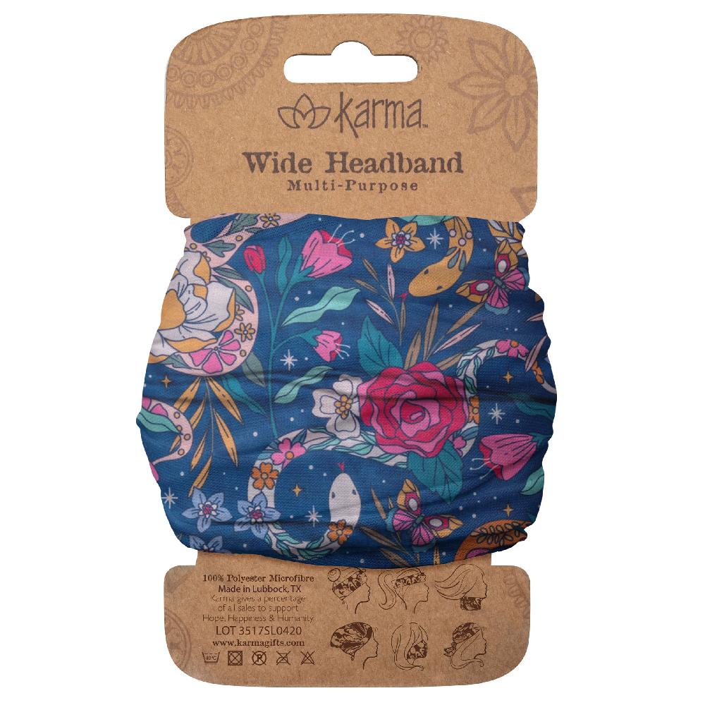 Karma Gifts Snakes Wide Headbands