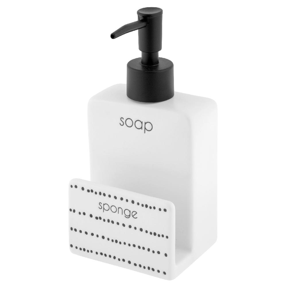 karma gifts Soap Dispenser with Sponge Holder Milo