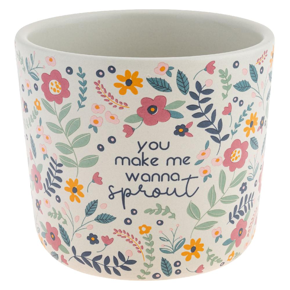 Karma Gifts Sprout Ceramic Planters