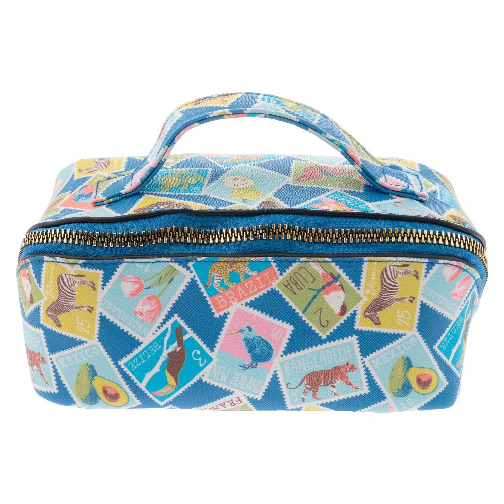 karma gifts Stamps Mini Zip Cosmetic Bags