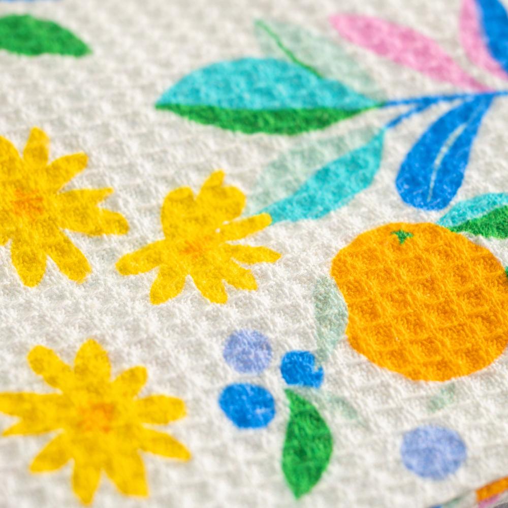 Karma Gifts Stamps Waffle Weave Tea Towels