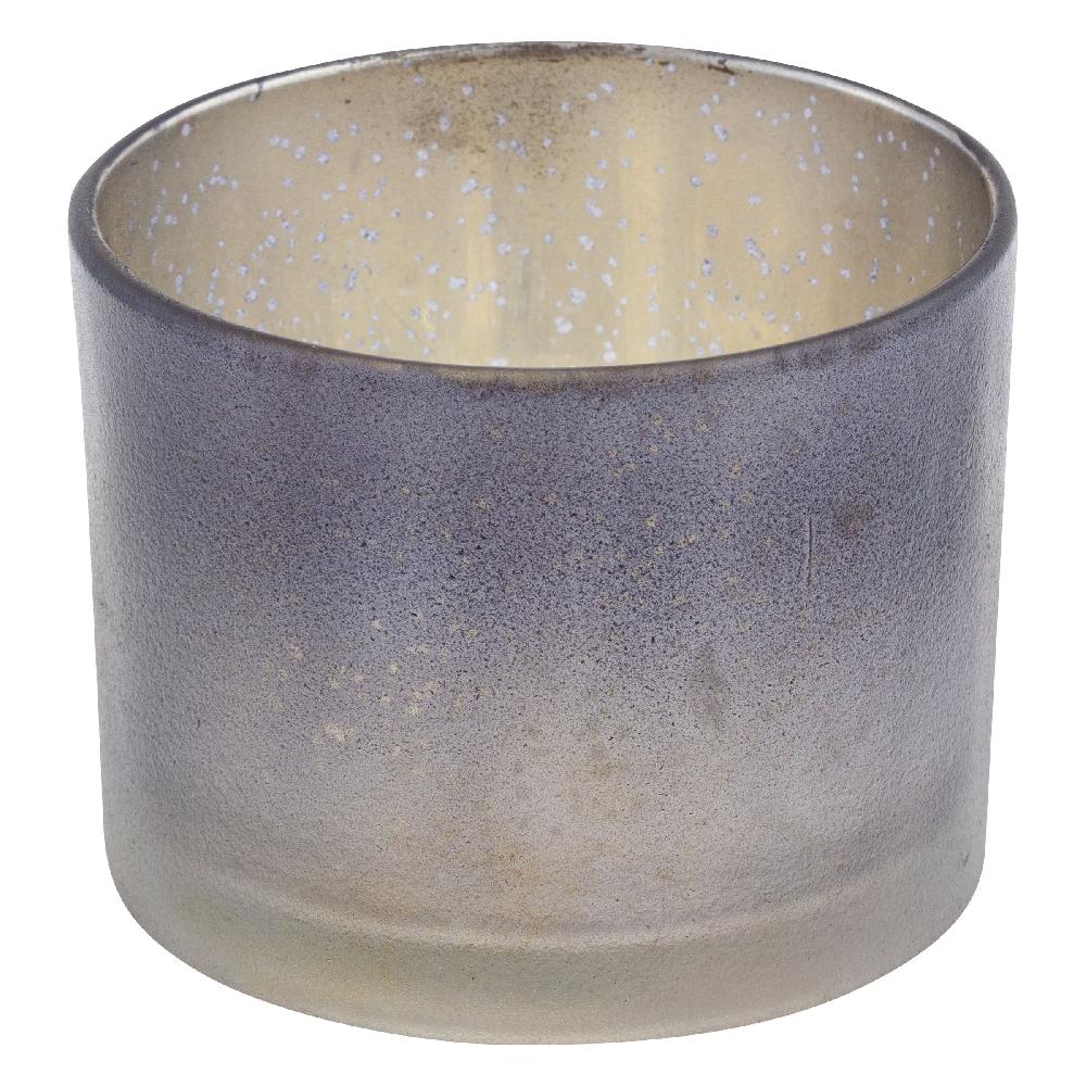 karma gifts Straight Wide Charcoal Mercury Votives
