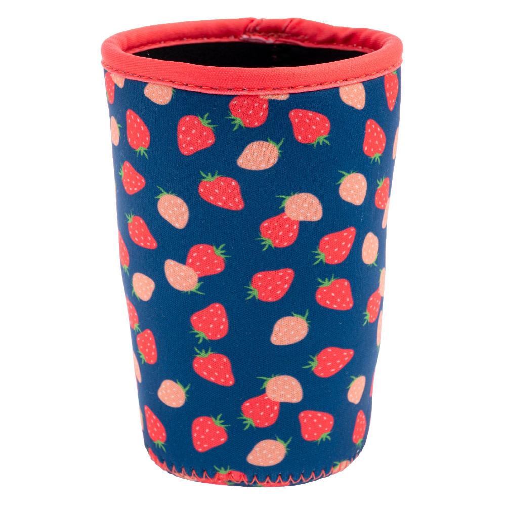 karma gifts Strawberries Large Drink Sleeve