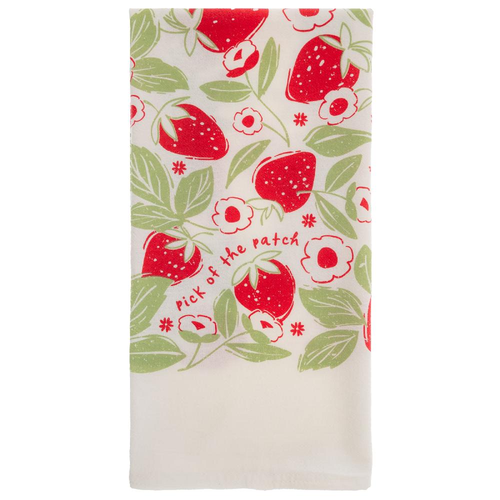 karma gifts Strawberry Fruit Basket Tea Towels