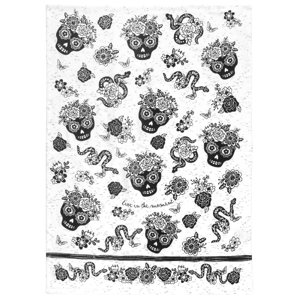 Karma Gifts Sugar Skull Boho Tea Towels