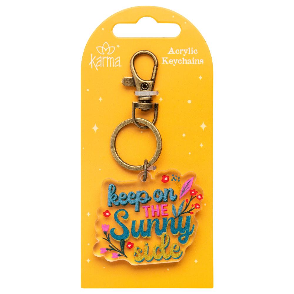 karma gifts Sunny Side Acrylic Keychains