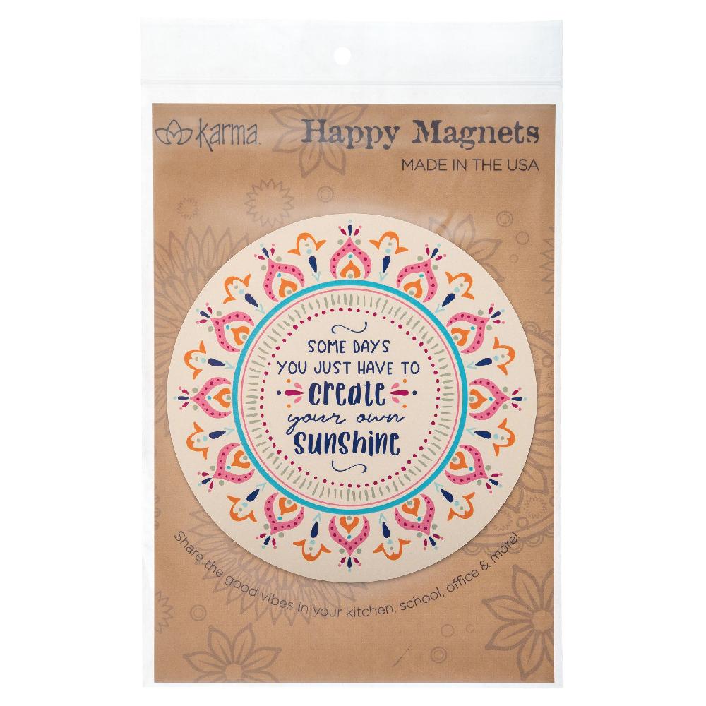 Karma Gifts Sunshine Happy Magnets