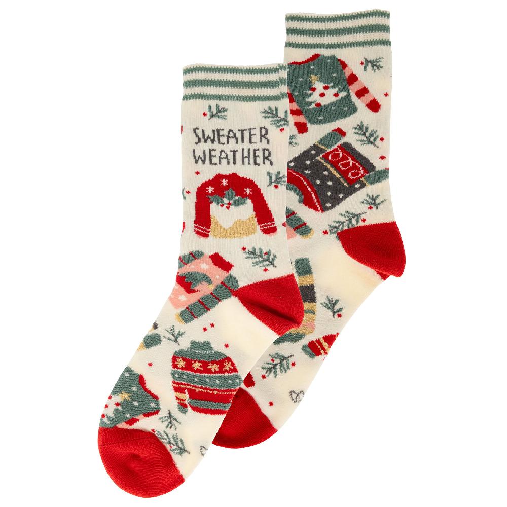 karma gifts Sweater Holiday Socks