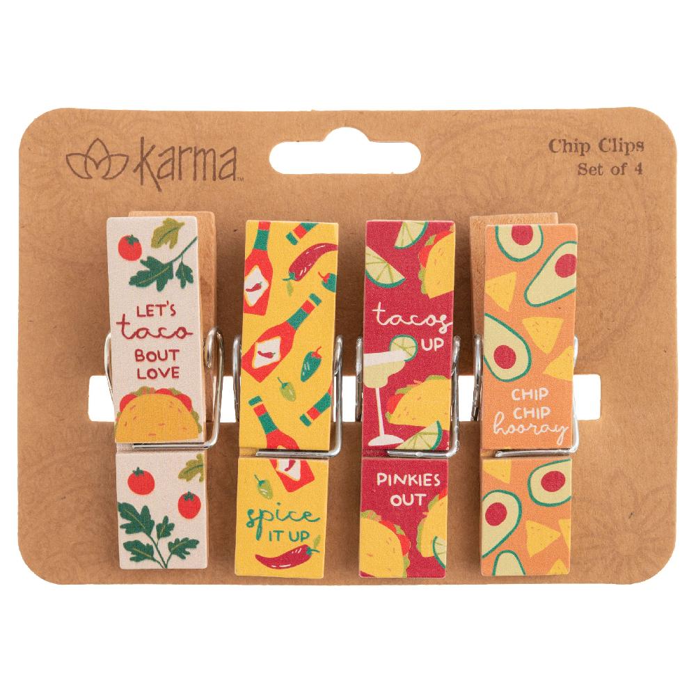karma gifts Taco Chip Clips