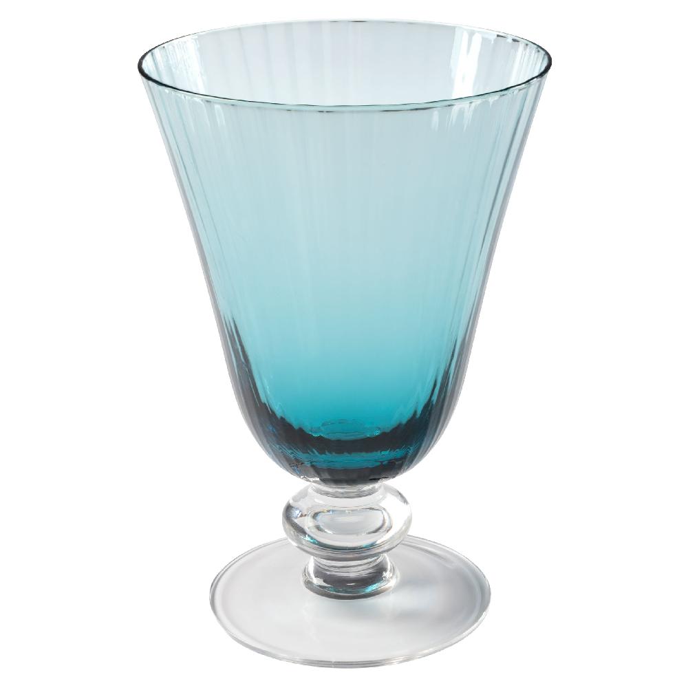 karma gifts Teal Aria Wine Glass