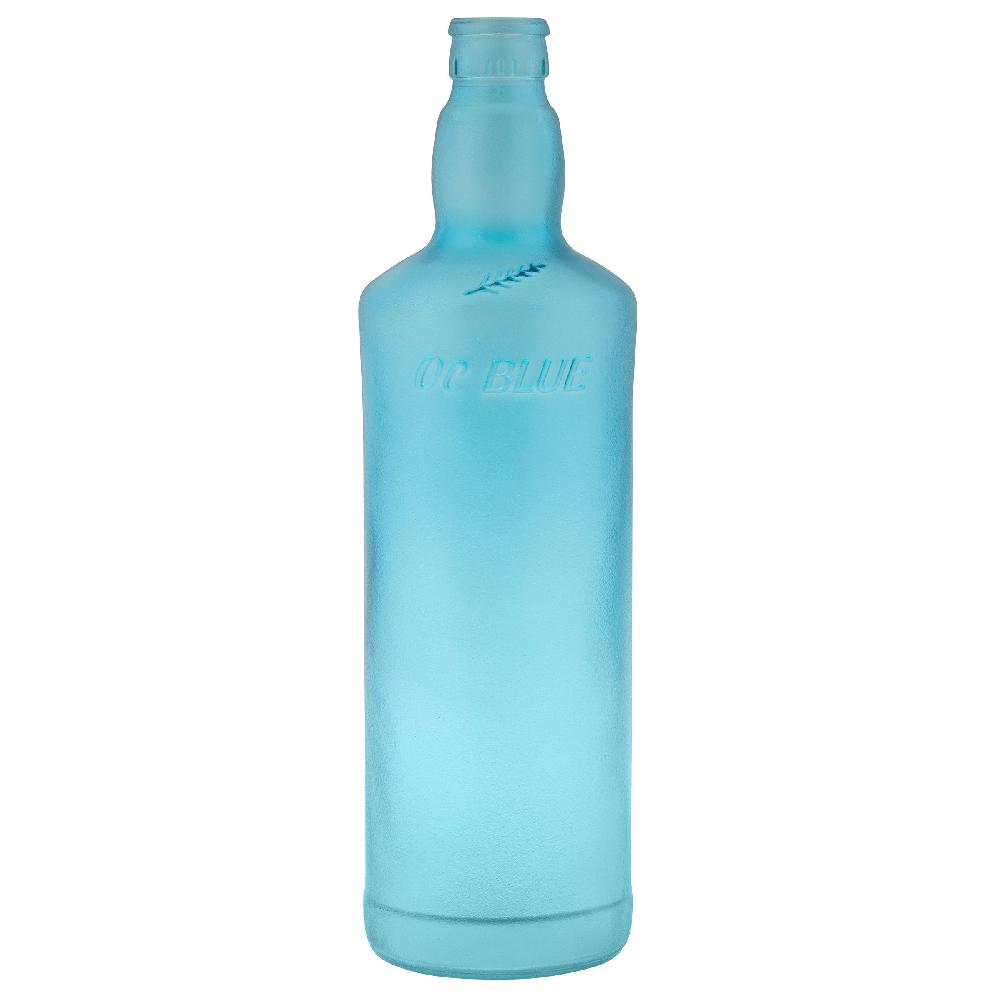 karma gifts Teal Frosted Bottle