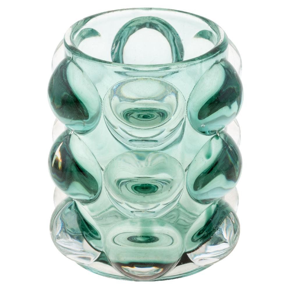 karma gifts Teal Lucia Hobnail Votives