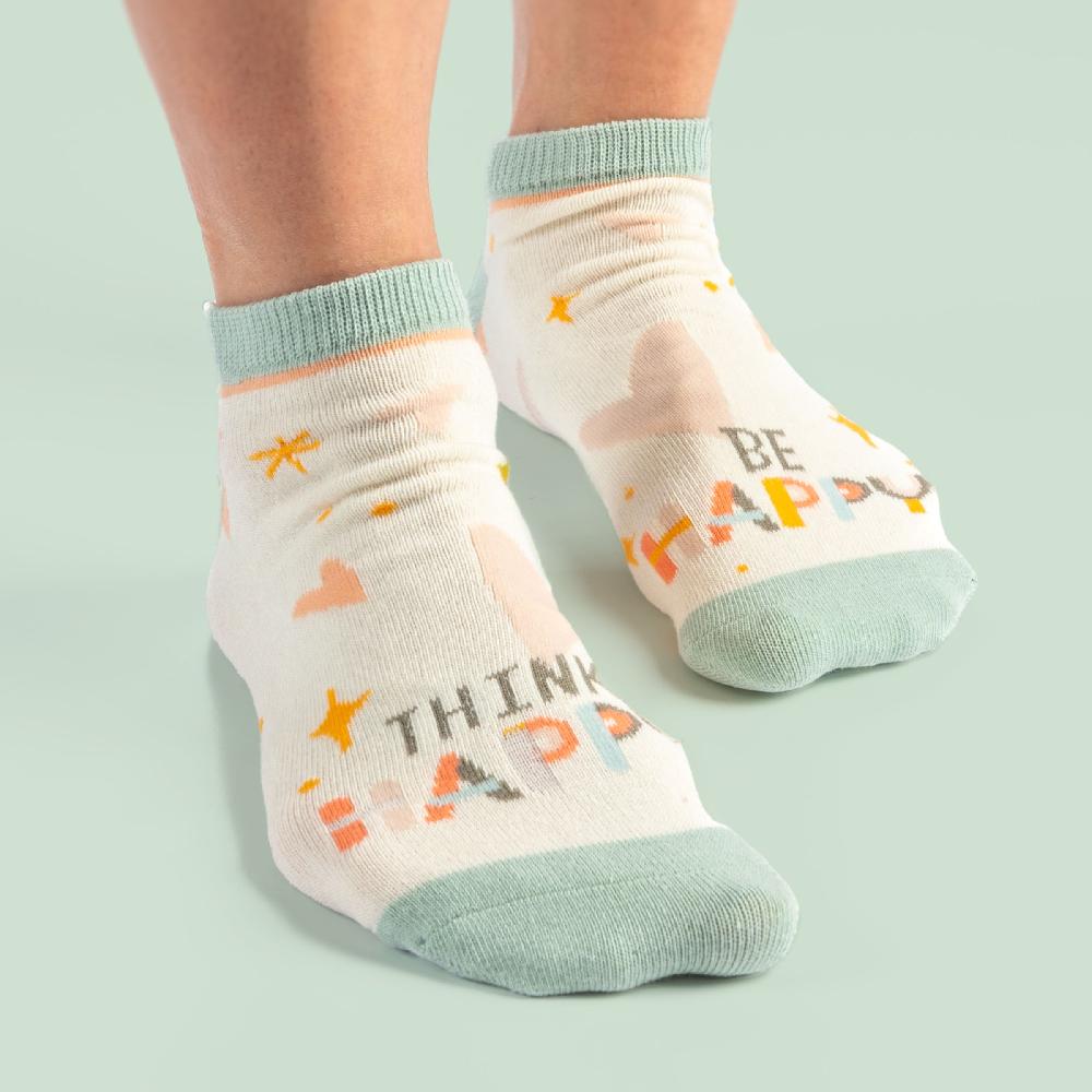 Karma Gifts Think Happy Ankle Socks