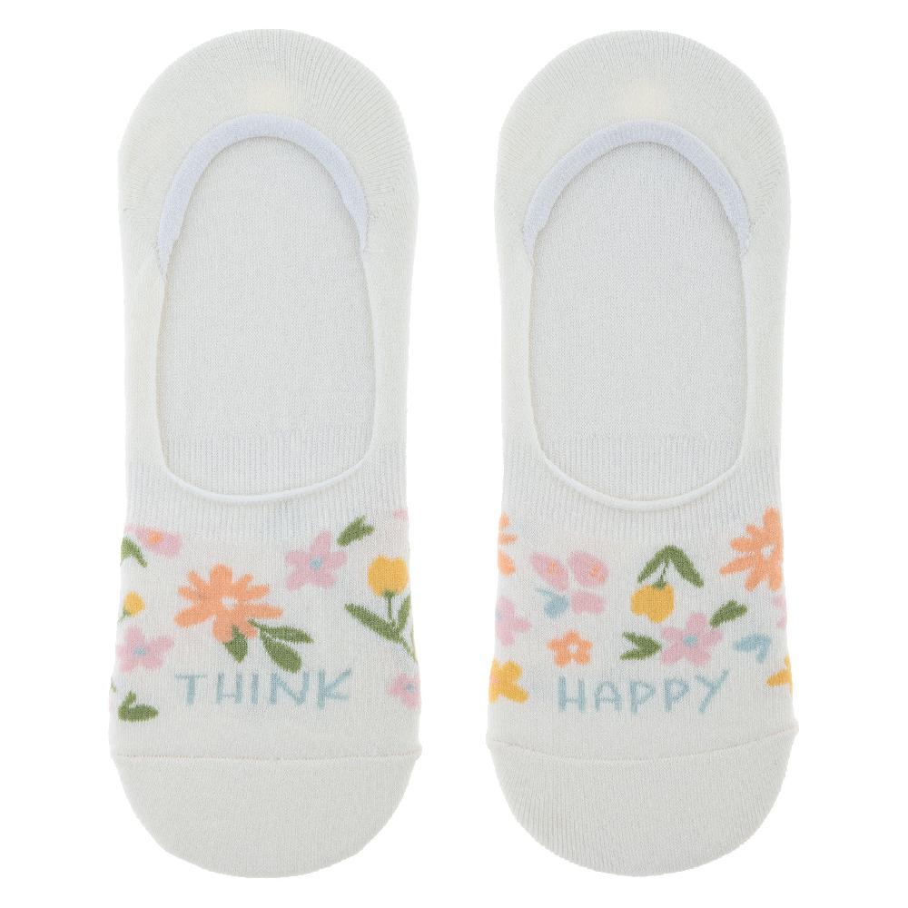 Karma Gifts Think Happy No Show Socks