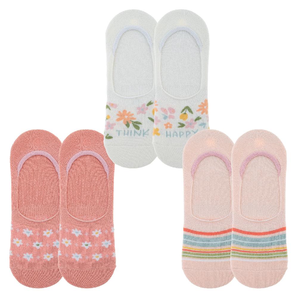 karma gifts Think Happy No Show Socks