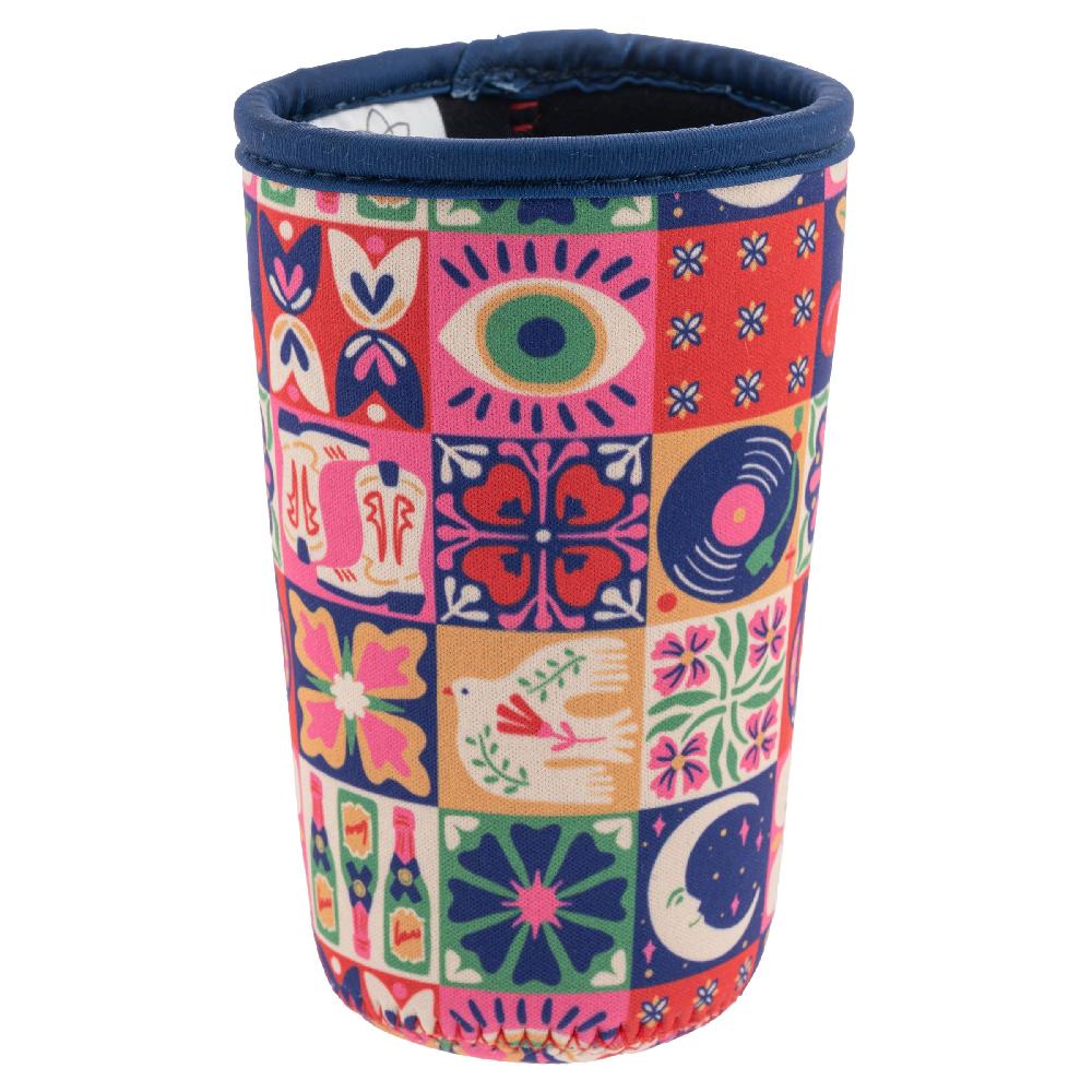 karma gifts Tile Large Drink Sleeve