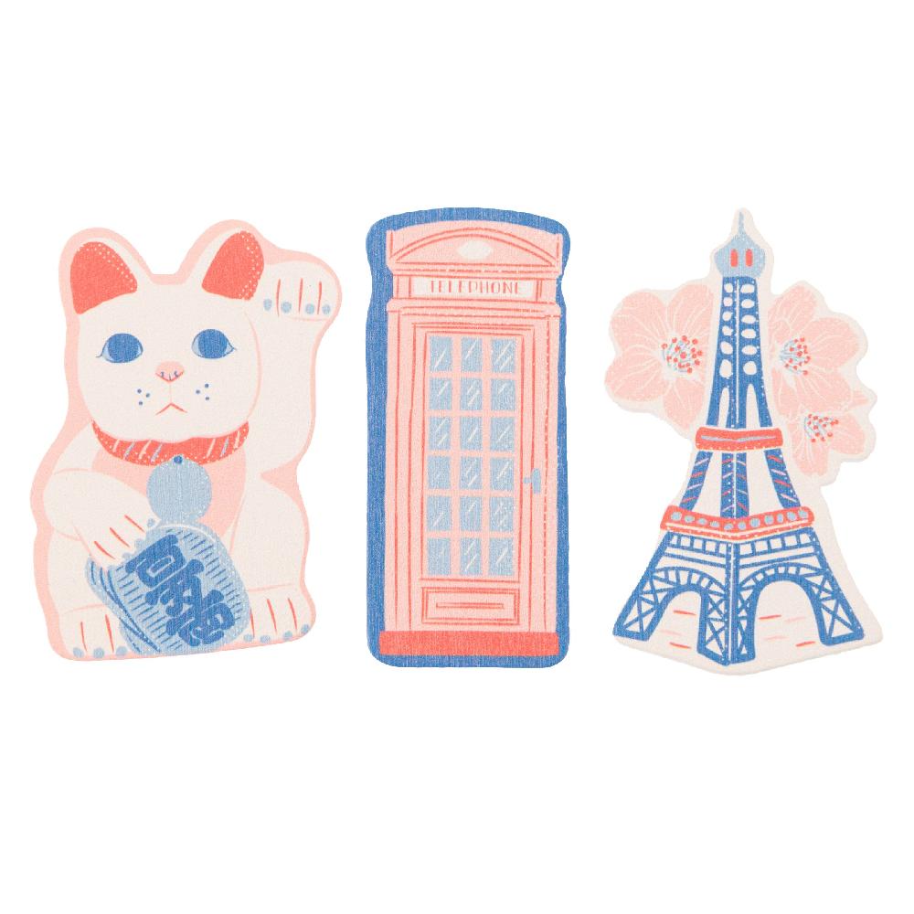 Karma Gifts Travel Shaped Magnetic Chip Clips