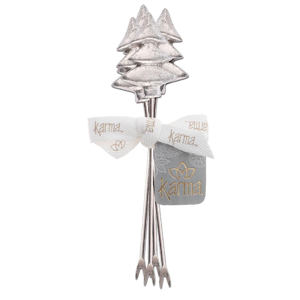Karma Gifts Tree Holiday Cocktail Picks
