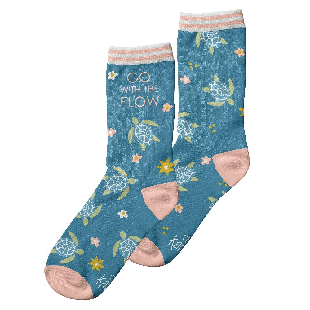 karma gifts Turtle Crew Socks