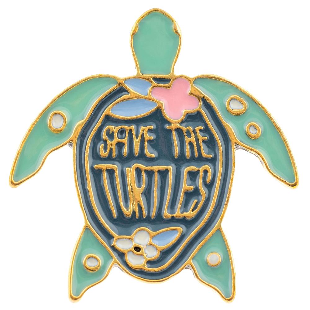 Karma Gifts Turtle Enamel Pins