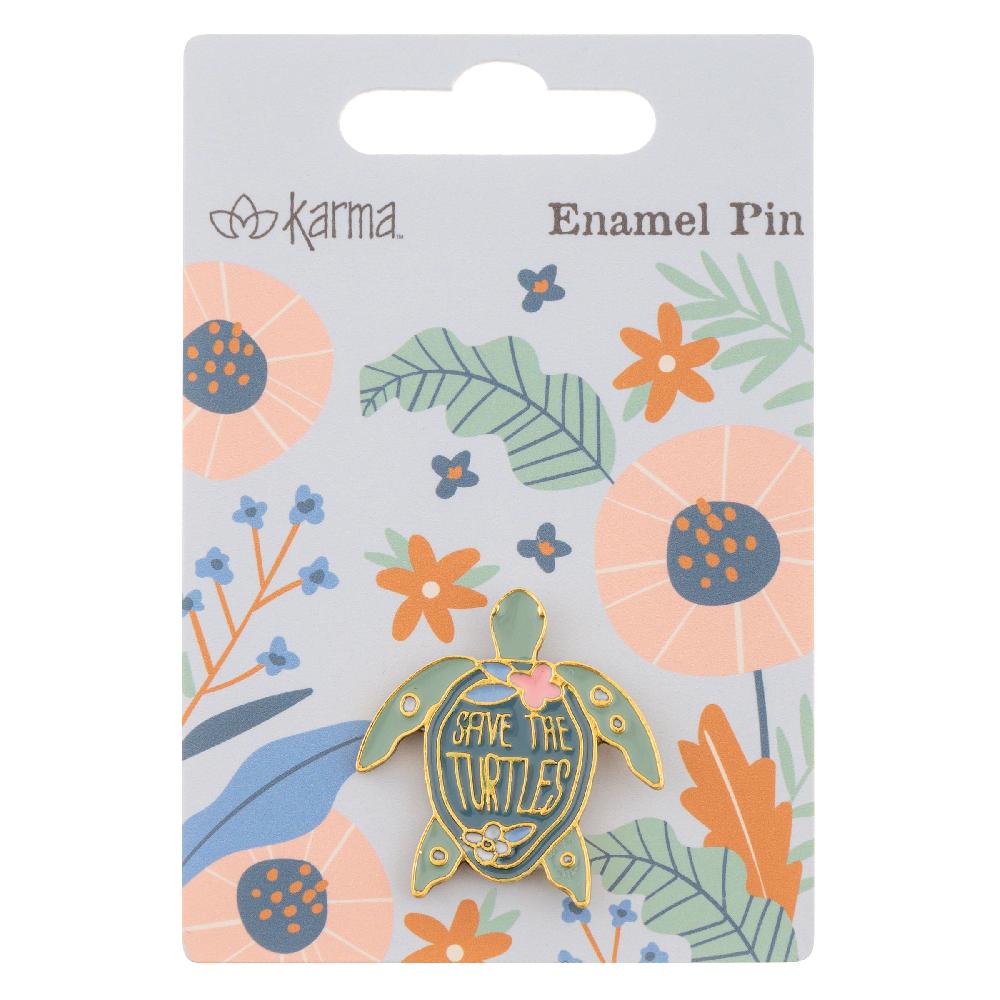 karma gifts Turtle Enamel Pins