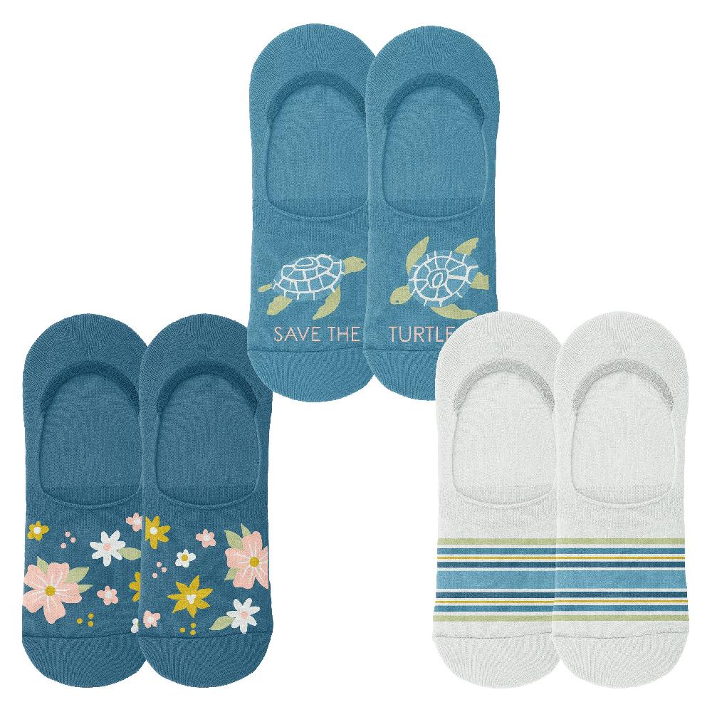 Karma Gifts Turtle No Show Socks