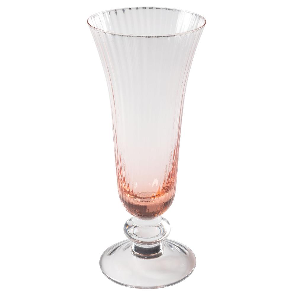 Karma Gifts Warm Pink Aria Champagne Flute