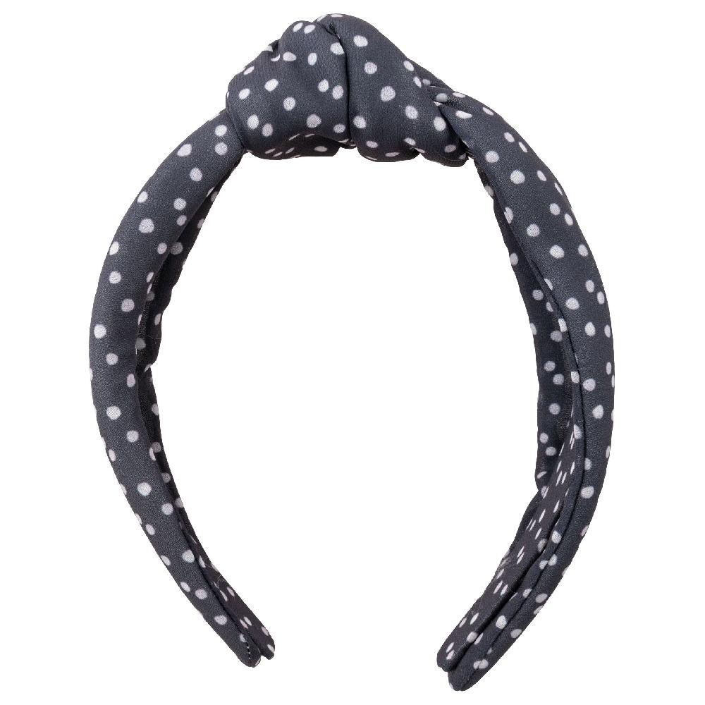 Karma Gifts White Dots Knot Headbands