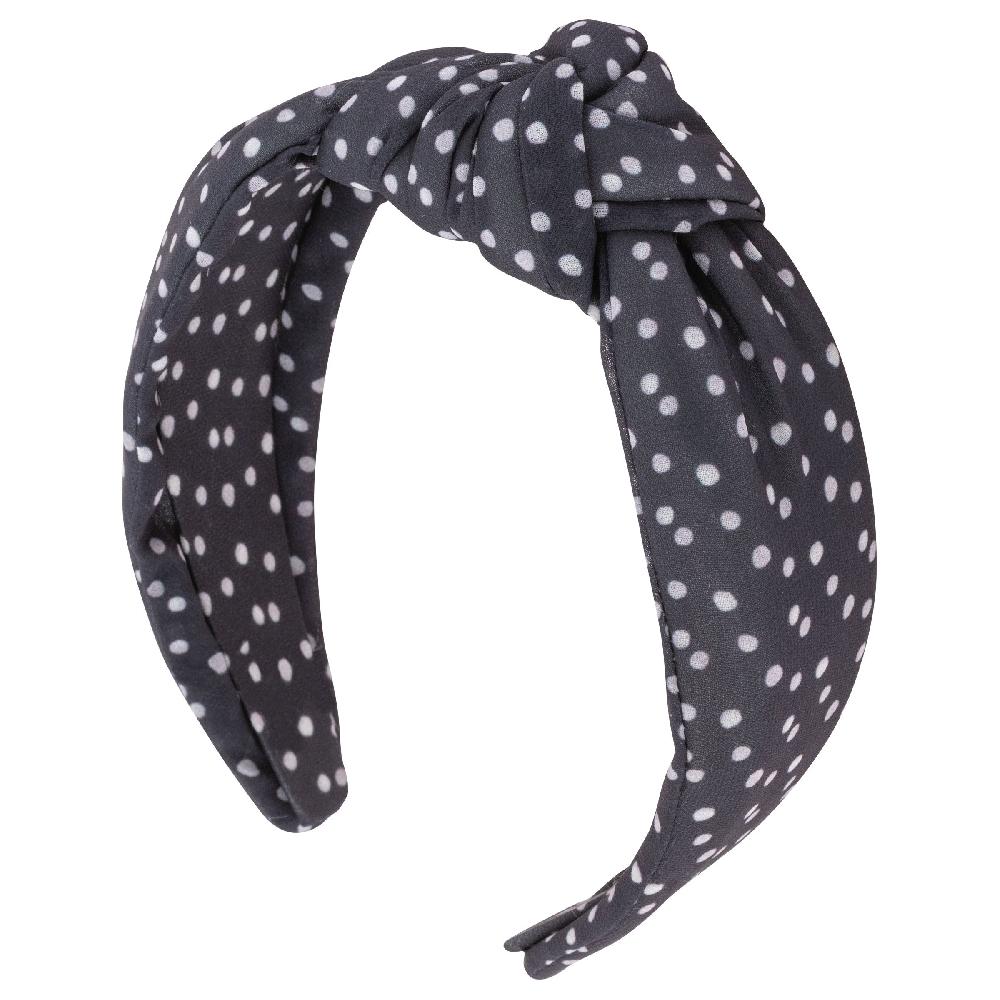 karma gifts White Dots Knot Headbands