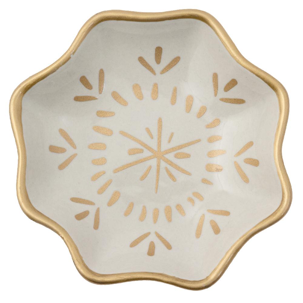 Karma Gifts White Large Shaped Trinket Trays
