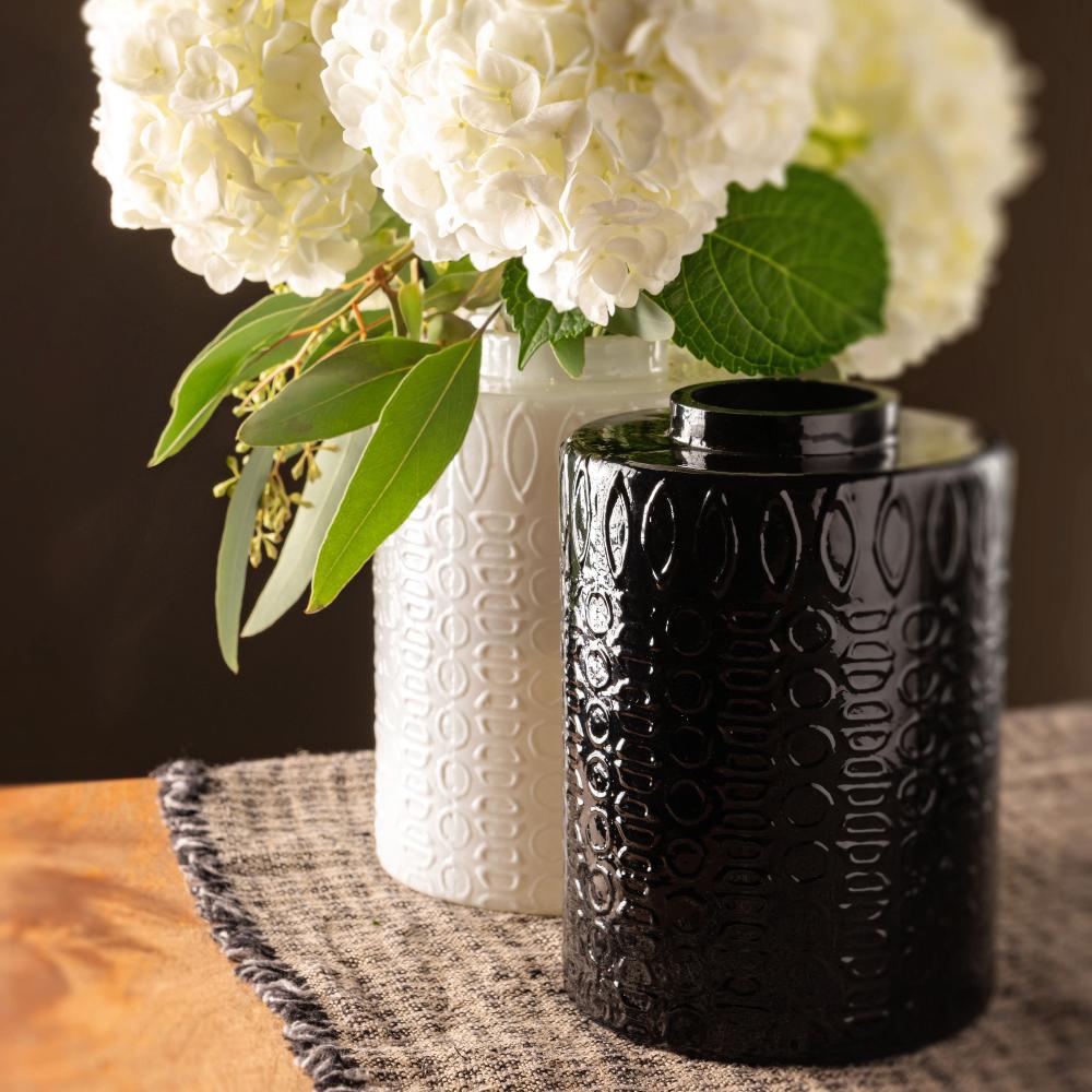 Karma Gifts White Mid Century Vase