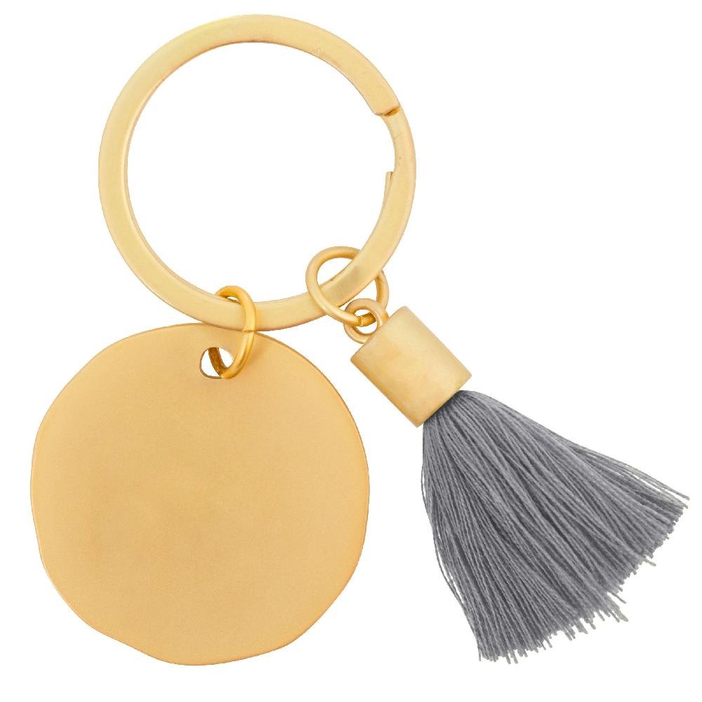 Karma Gifts Wish Round Tassel Key Chains