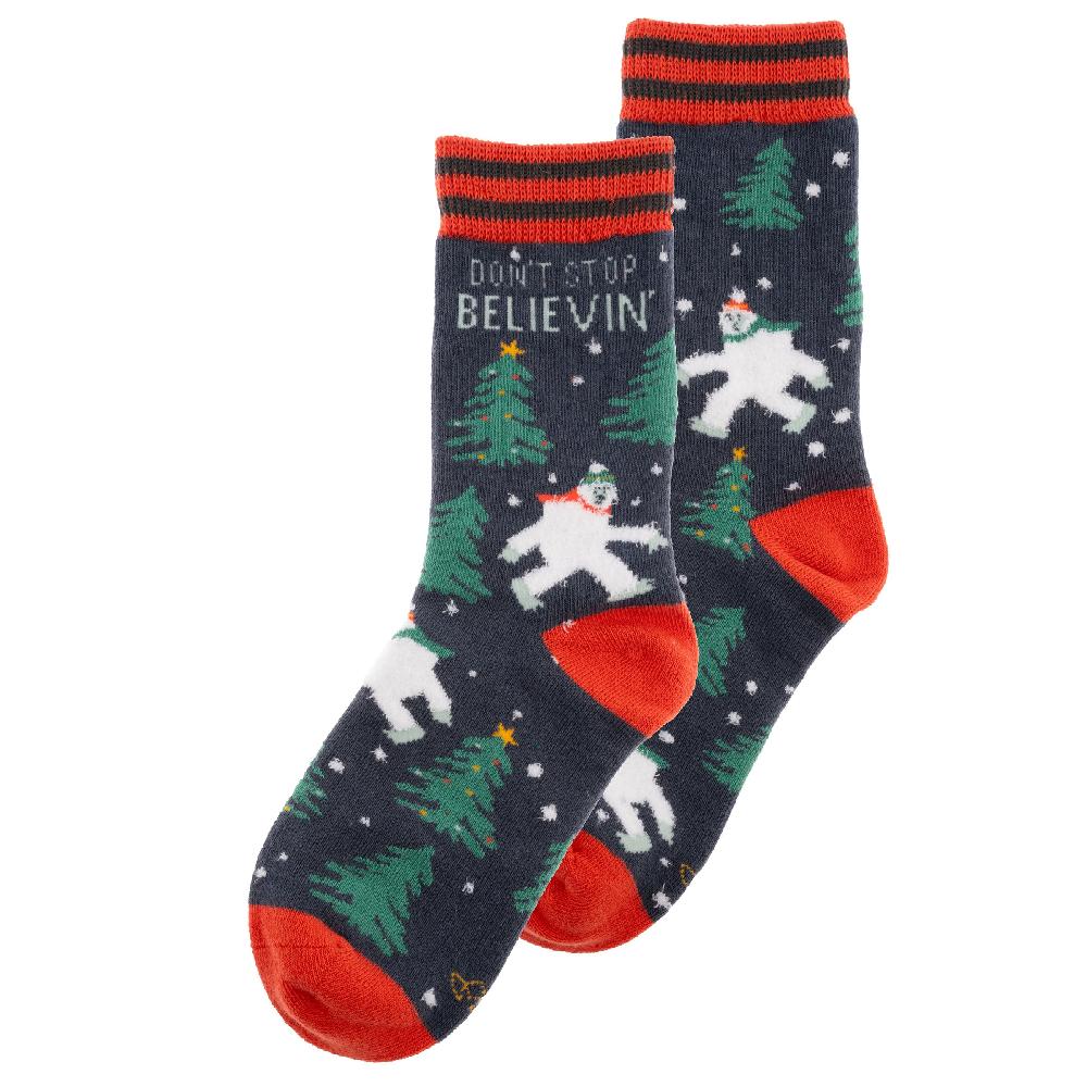 karma gifts Yeti Holiday Socks