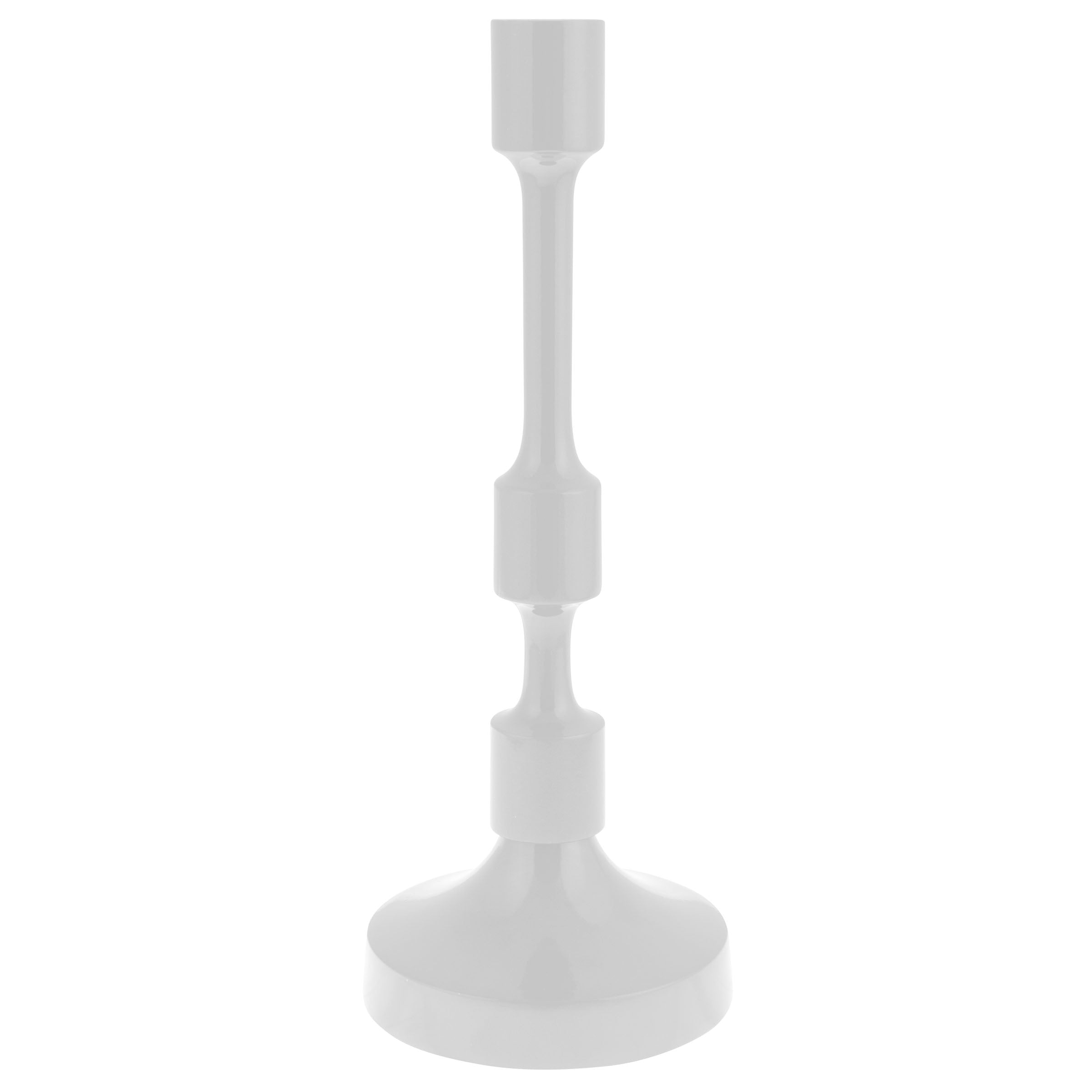 karma gifts Large Pearl Metal Taper Candlestick Holders