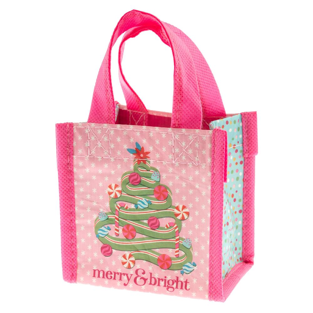 karma gifts Merry and Bright Holiday Recycled Tiny Gift Bags