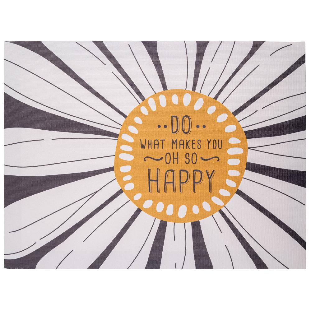 karma gifts Oh So Happy 15.75 X 11.75 Canvas Wall Art