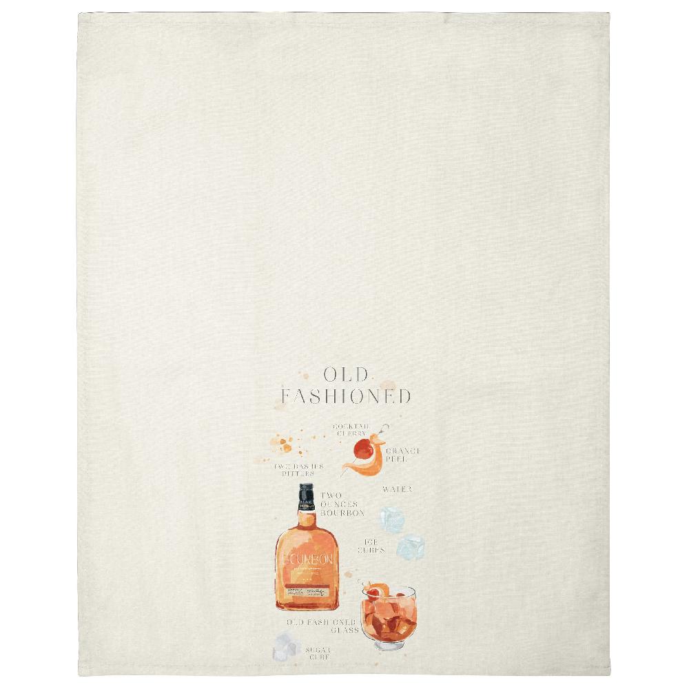 Karma Gifts Old Fashioned Speakeasy Linen Tea Towel