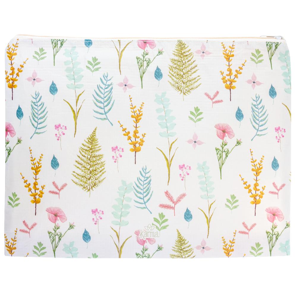 Karma Gifts Pressed Floral Large Recycled Carry All