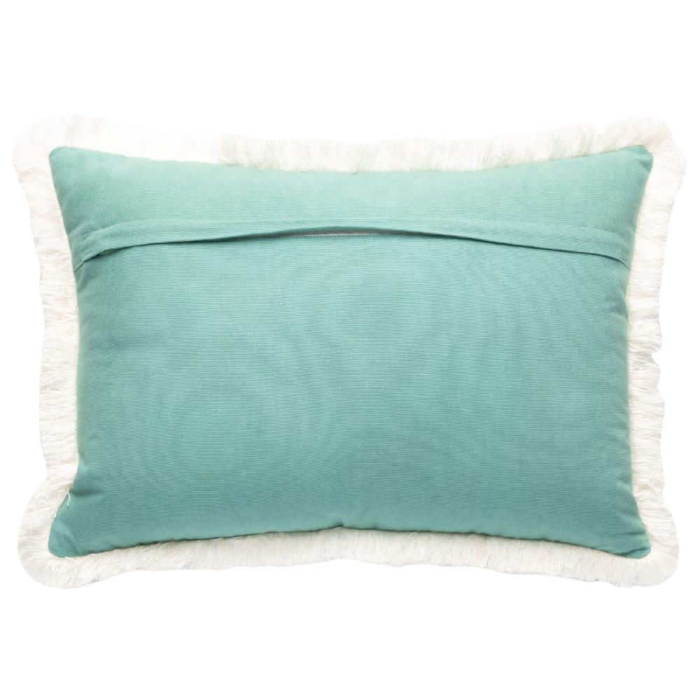 Karma Gifts Respect The Locals Waterfront Lumbar Throw Pillows